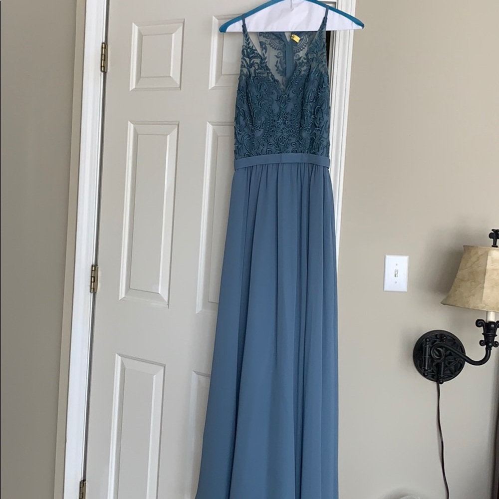Full length bridesmaid gown